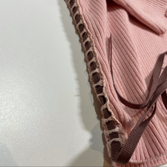 Medium Pink Inwear Top w adjustable laces on sides - Picture 2 of 7